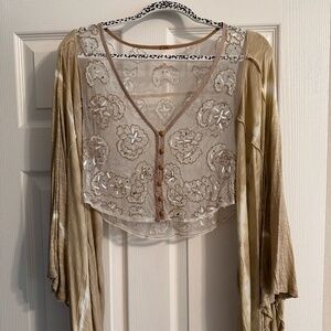 Free People Shrug with Sequin Detail